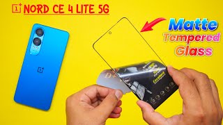 OnePlus Nord CE 4 Lite 5G Matte Tempered Glass  D AG Matte Tempered Glass [upl. by Nev325]