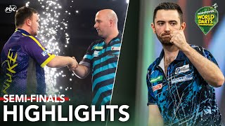 THE FINAL IS SET 🏆 SemiFinal Highlights  202324 Paddy Power World Darts Championship [upl. by Ahseiyk]