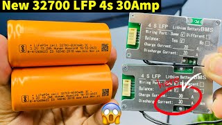 New 32700 LFP 4s 20amp or 4s 30amp  lipo4 6000mah battery Electronicsproject99 [upl. by Nikki]