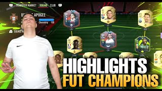 JUNTEI GINOLA COM ABEDI PELE💪HIGHLIGHTS FUT CHAMPIONS 8  FIFA 22 ULTIMATE TEAM [upl. by Ranie566]