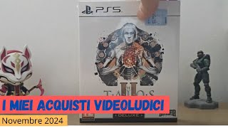 Acquisti videoludici  Novembre 2024 [upl. by Eiralc790]