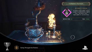 Going Through the Potions Bronze Trophy How To Guide  Hogwarts Legacy PS5 [upl. by Etnecniv]