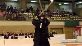 SlowMotion  MIYAZAKIs M vs KAMEI  14th Japan 8dan KENDO Championship  Third round 27 [upl. by Zeeba]