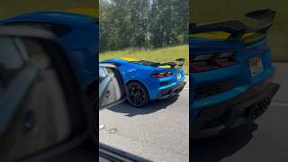 TRACKHAWK vs C8 Z06 🔥 carculture trackhawk shorts mopar srt [upl. by Forrer]