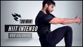 Treino HIIT de 30 minutos Perca peso queimando calorias em casa  sem repetições [upl. by Subir628]