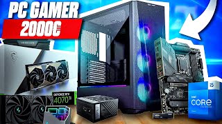 LE MEILLEUR PC GAMER à 2000€  Nvidia amp AMD [upl. by Htederem]