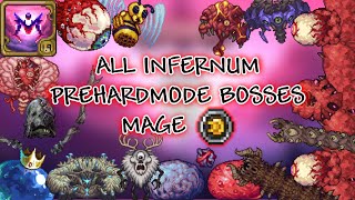 19 Calamity Infernum Mode  All PreHardmode Bosses  Mage [upl. by Gui]