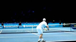 ロディック  サービス  ATP World Tour Finals 2010 [upl. by Nodnelg]