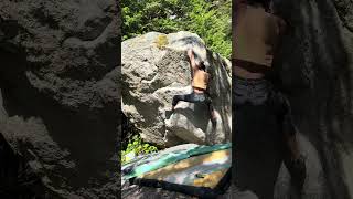 Squamish Bouldering  Pavelini V7 [upl. by Midis]