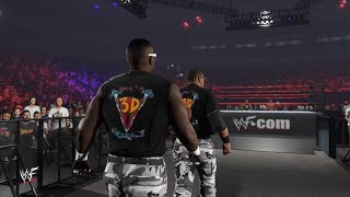 The Dudley Boyz vs The New Age Outlaws No Way Out 2000 recreation [upl. by Ietta]