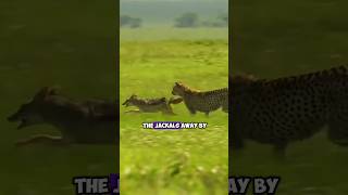 Cheetah vs Jackal  Battle of the Worlds Fastest Animal and the Cunning Jackal [upl. by Assej770]