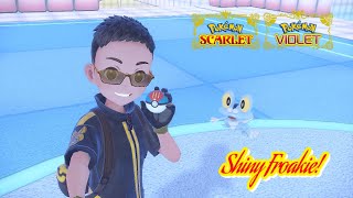 ✨Pokémon Scarlet amp Violet Indigo Disk DLC SHINY LURE BALL FROAKIE✨ [upl. by Carli282]