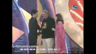 Rajeev and Aamna getting debut Indian Telly Award 2003 [upl. by Otreblon]