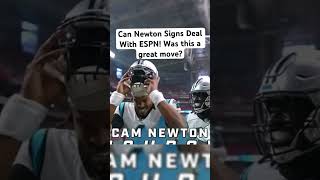 Cam Newton Signs Deal With ESPN😱Was This A Great Move camnewton espn firsttake stephenasmith [upl. by Ardnovahs]