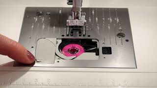 Pfaff quilt ambition 630 6 Inserting the Bobbin [upl. by Nosniv323]