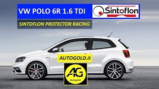 VW POLO 6R 16 TDI  Sintoflon Protector Racing trattamento antiattrito motore  Autogoldit [upl. by Laurens]