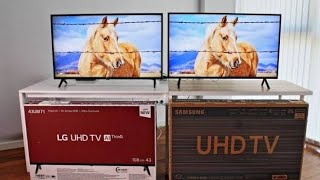 LG Nano Cell VS QLED Samsung [upl. by Gibe609]