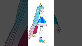 soracopter precure prettycure プリキュア mmd [upl. by Denae]