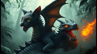 Cat VS Dragon Cat IDestroy Village in Jungle cutebabylittlebaby viral trending meaowmeaowi9l [upl. by Linkoski]