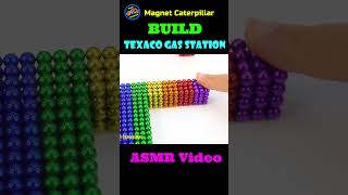 Build Texaco Gas Station For Hamster asmrvideos magnet gasstation texaco magnetcaterpillar [upl. by Remos]