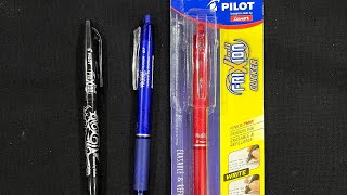 PILOT FRIXION Erasable PEN REVIEW  PILOT PEN REVIEW [upl. by Yerffeg527]