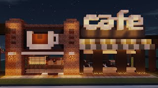 Cafe shop minecraft  Minecraft coffee shop [upl. by Emmerich]