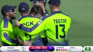 Curtis Campher four wicket in four ball [upl. by Bullough]