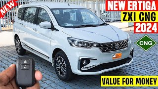 New Ertiga Zxi CNG 2024 Details Review ✅🔥new maruti Suzuki ertiga zxi model details review ✅🔥 [upl. by Klayman804]