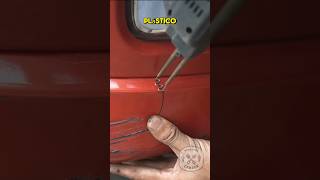 Como Reparar Piezas Plasticas soldadora de plastico mecanicaautomotriz mecanicas tips [upl. by Evered]