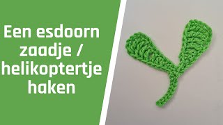 Esdoorn zaadjes haken [upl. by Laekim733]