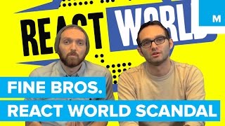 Fine Brothers React World Scandal Explained [upl. by Ahtanamas]