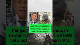 hotman paris ajari menteri HAM Bela korban HAM modalnya cukup handphone hotmanparis [upl. by Macfarlane539]