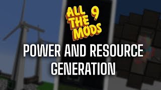 Dumbhits Guide to ATM9  Power and Resource Generation [upl. by Esineg]