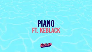 Naza  Piano ft Keblack Visualizer [upl. by Bekha213]