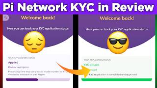 Pi Network KYC Review in Progress Solve Pi KYC Pending amp Verification Problems 2024 [upl. by Alejo113]