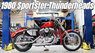 1980 Harley Davidson Sportster Thunderheads  スポーツスター サンダーヘッド XLH [upl. by Ajax]