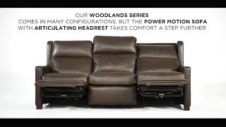 Stickley® Furniture Transformers Series Woodlands Power Motion Sofa [upl. by Dyke342]