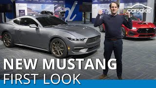 Ford Mustang 2023 Walkround  FIRST LOOK [upl. by Solim]