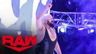 Big Show returns to help Owens amp Joe battle Rollins amp The AOP Raw Jan 6 2020 [upl. by Neelya]