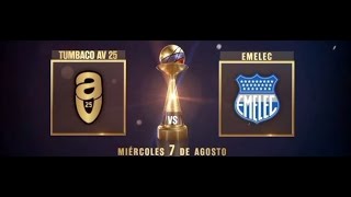 TUMBACO AV25 VS EMELEC futbolecuador emelec copaecuador yyalove av25 copaecuador2024 [upl. by Siri]