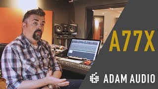 David Taylor Sits Down With ADAM About His A77X Monitors [upl. by Bayly]