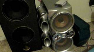 Great Big sea Scolding wife on the JVC HXD7 Stereo [upl. by Redienhcs]