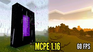 VERT SHADERS™ 13  60 FPS MCPE 116 SHADERS ULTRA REALISTA [upl. by Jezrdna]