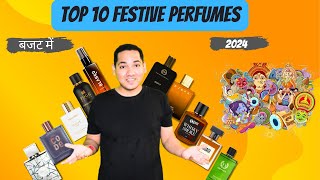 Top 10 Festive Season Perfumes ❤👌 Long Lasting Perfumes For All Festivals amp Weddings Men DrPerfume [upl. by Eile]