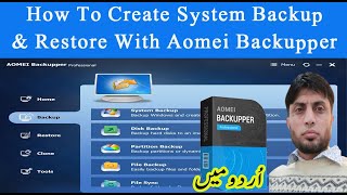 How To Create Backup amp Restore With Aomei Backupper [upl. by Jewelle]