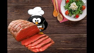 Roastbeef im Backofen Roast Beef Rezept Lecker und super weich [upl. by Yort365]