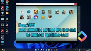 Leapdroid Best Emulator For Free Fire Low End PC Without Graphics Card [upl. by Holsworth]