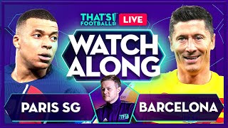 PSG vs BARCELONA LIVE with Mark Goldbridge [upl. by Letsyrk626]