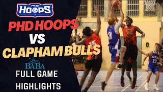 Clapham Bulls vs PHD Hoops J Full Game Highlights [upl. by Lexi]