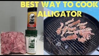 Best Way To Cook Alligator  Catch amp Cook [upl. by Fisken]